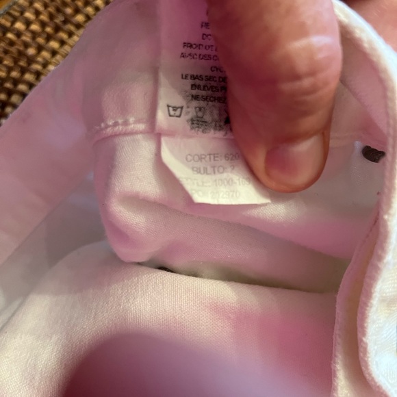 Paige white denim shorts - Picture 6 of 7